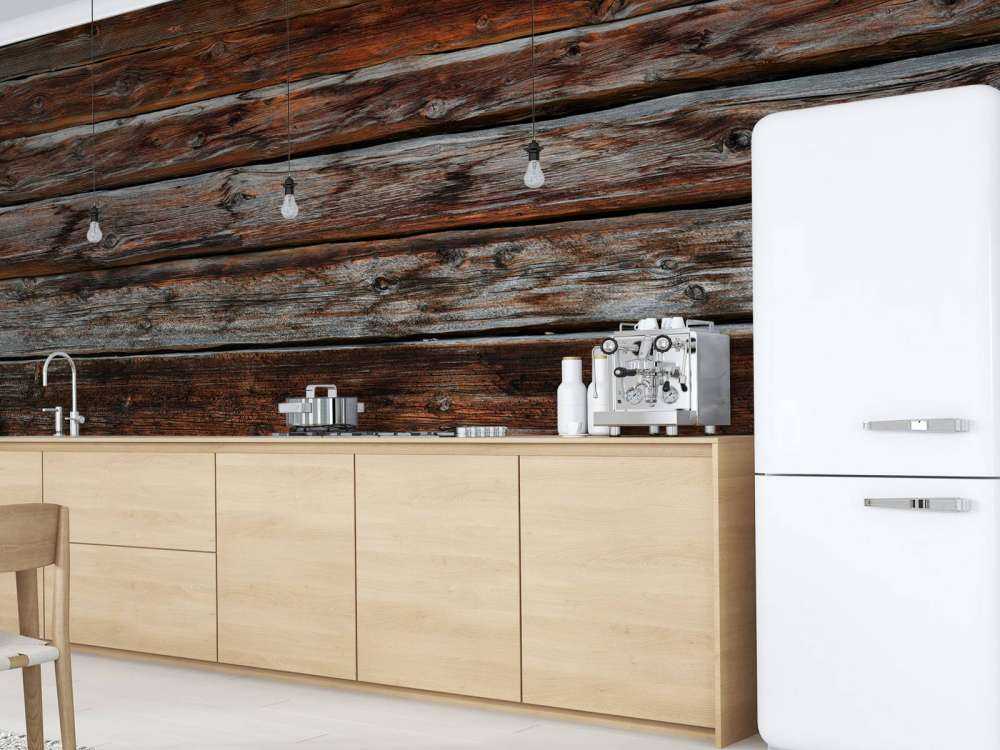 Rough weathered wood