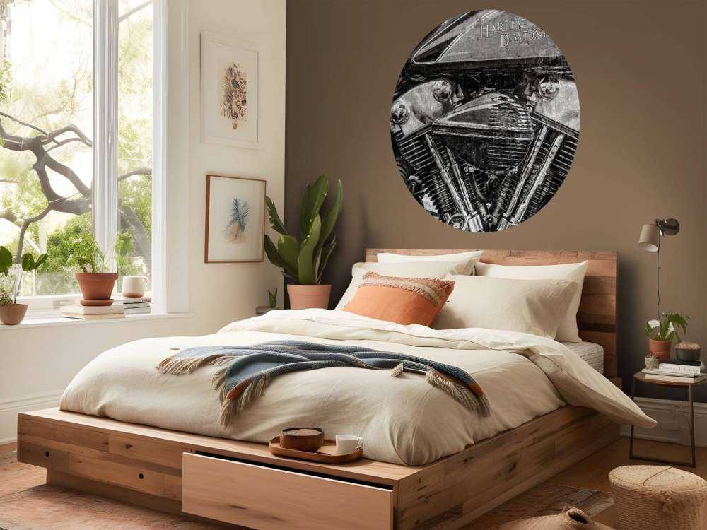 Harley davidson close-up