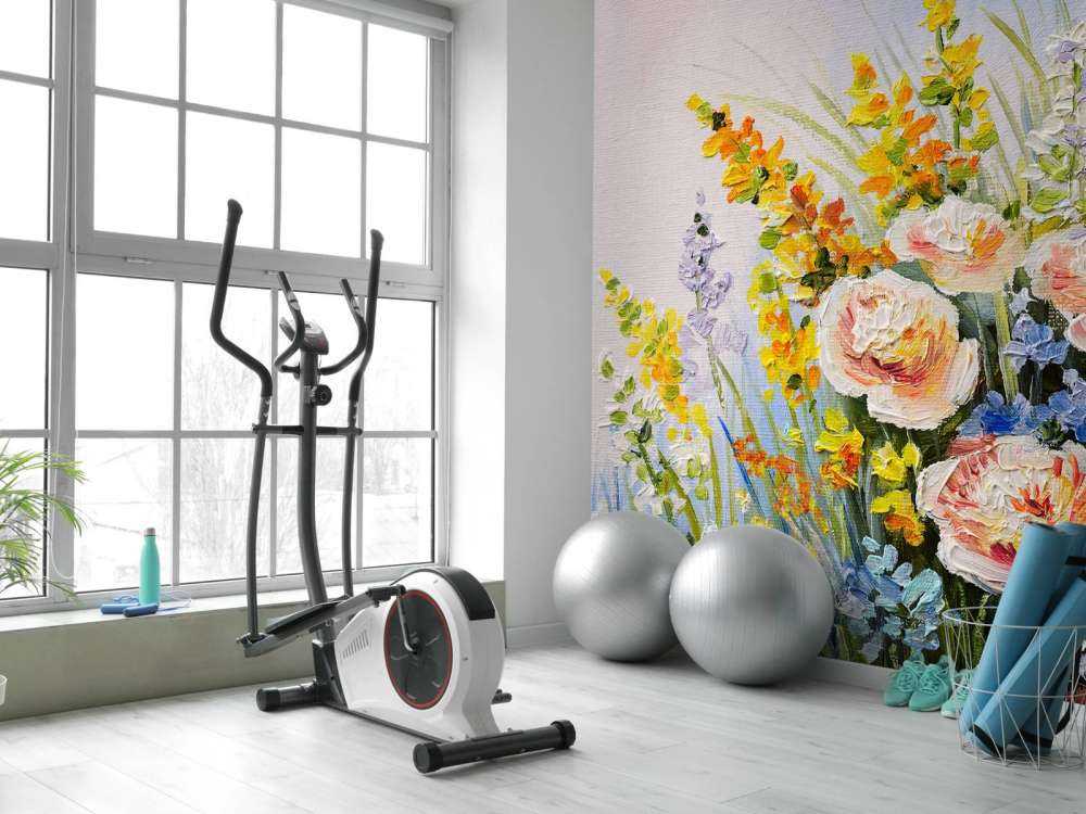 Boeket met zomerse bloemen