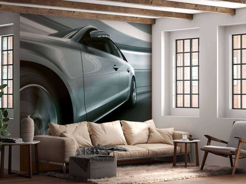 Grey car