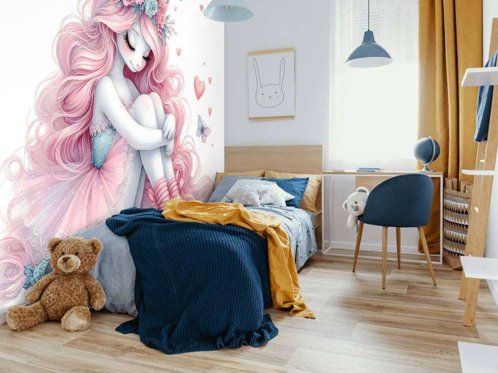 Dreamy unicorn ballerina