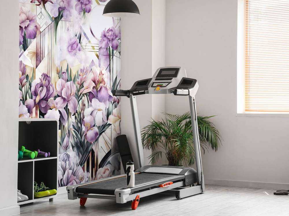 Huge Watercolor Irises Purple