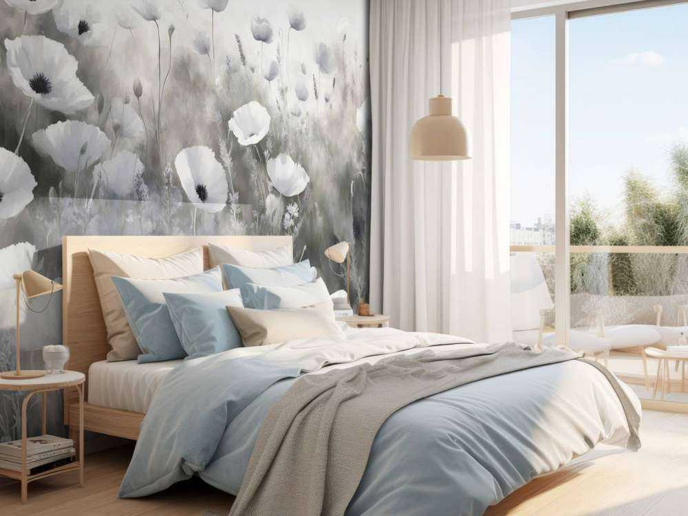 Wildflower dance - gray