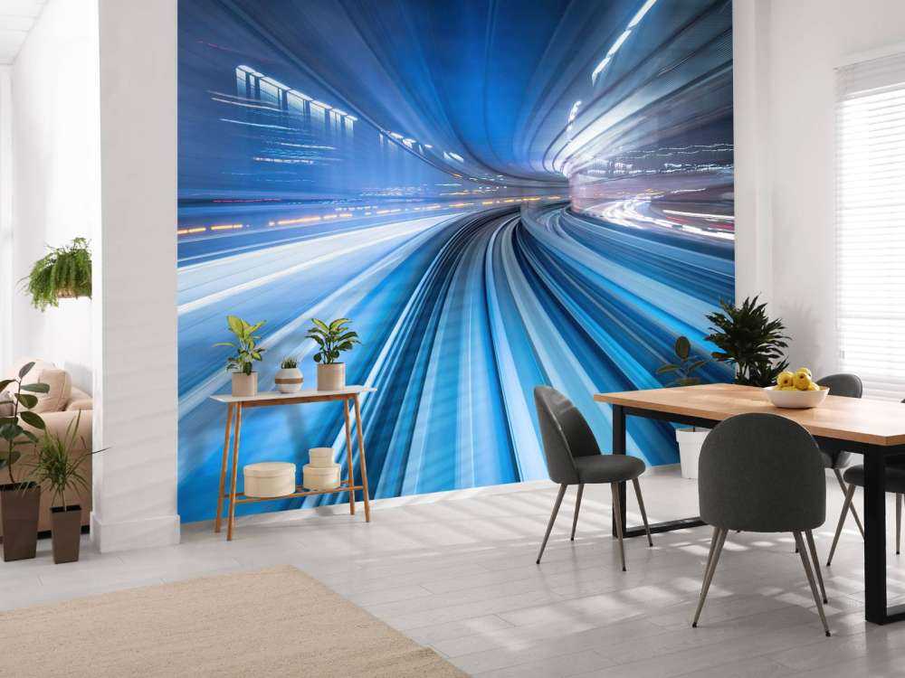 3D effect of speed