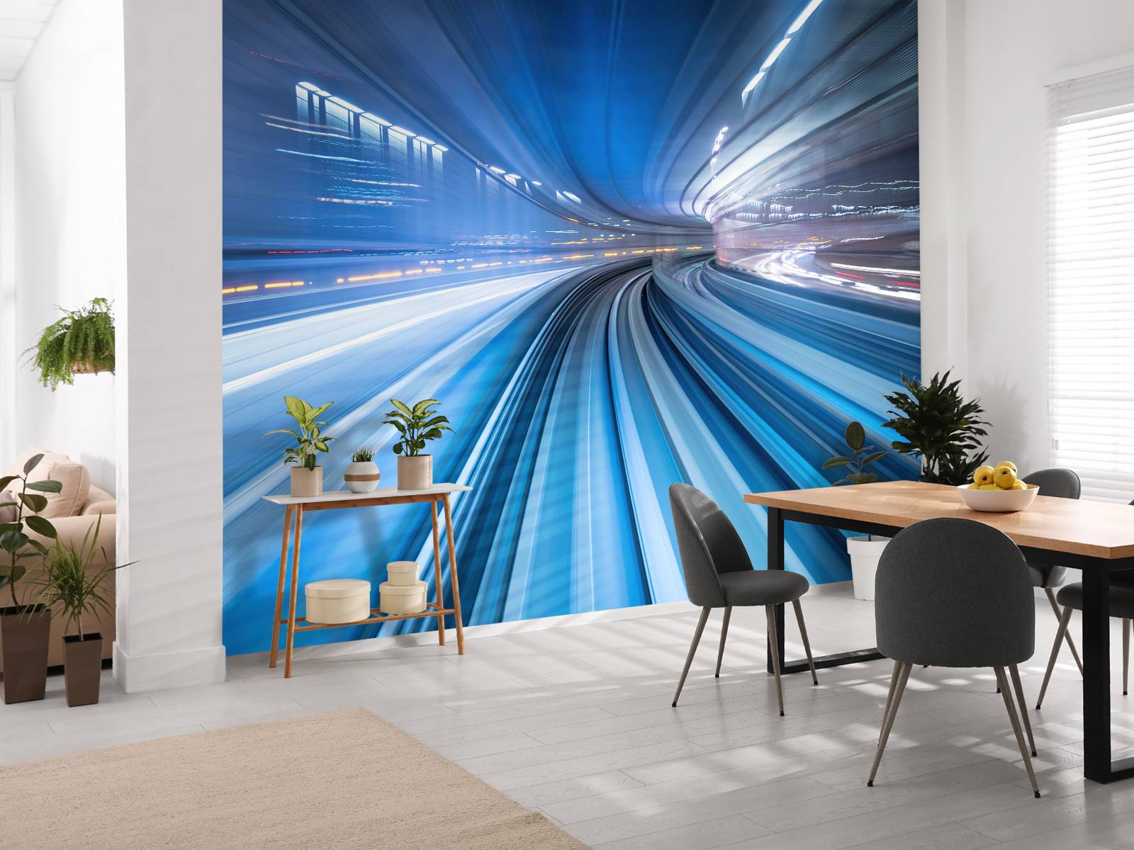3D effect of speed