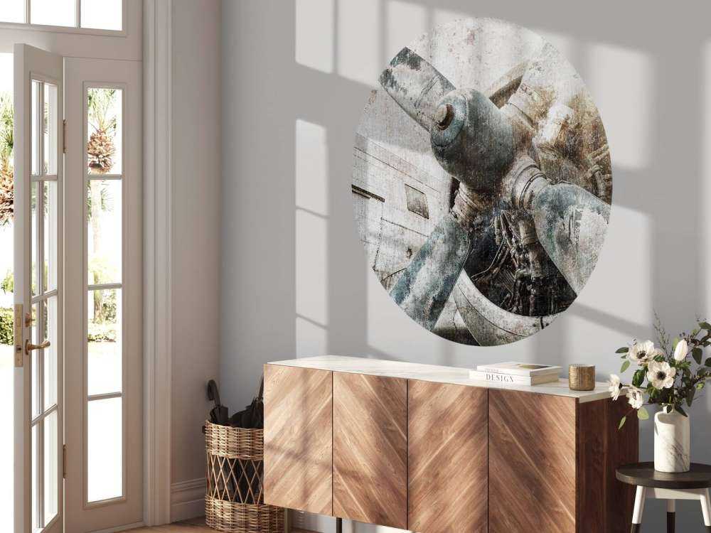 Vintage aeroplane engine