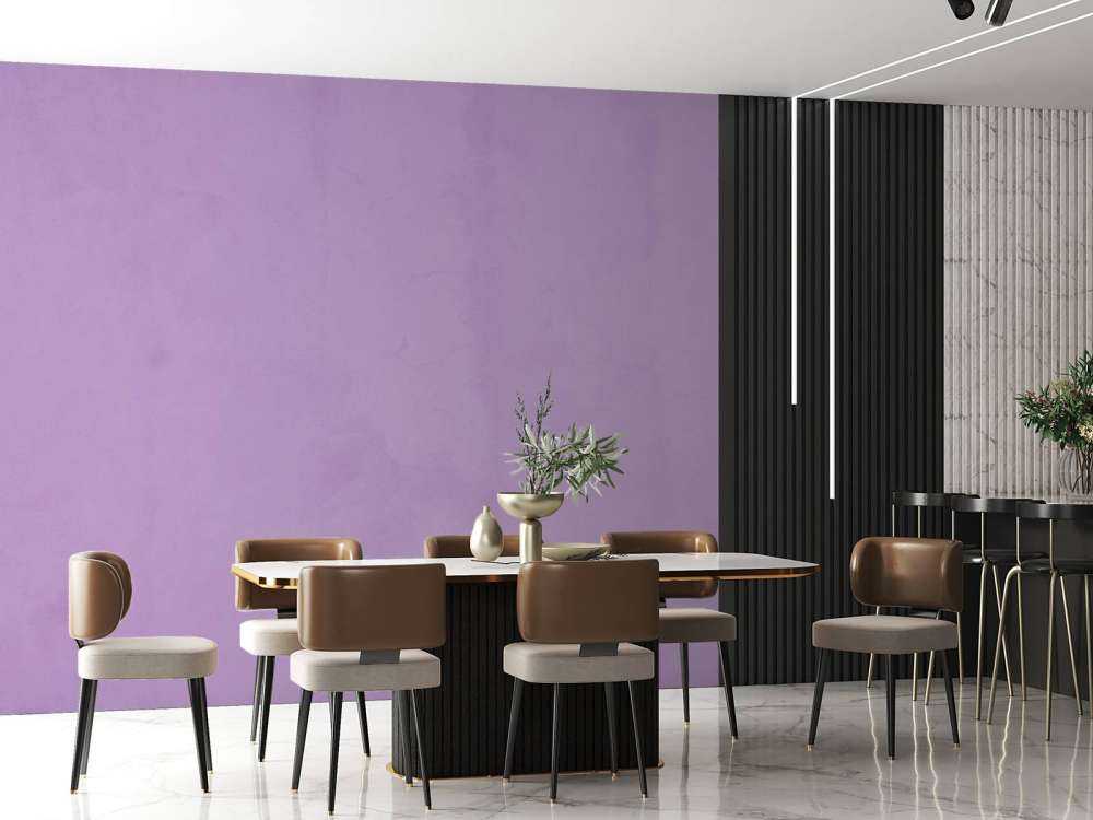 Pastel purple concrete