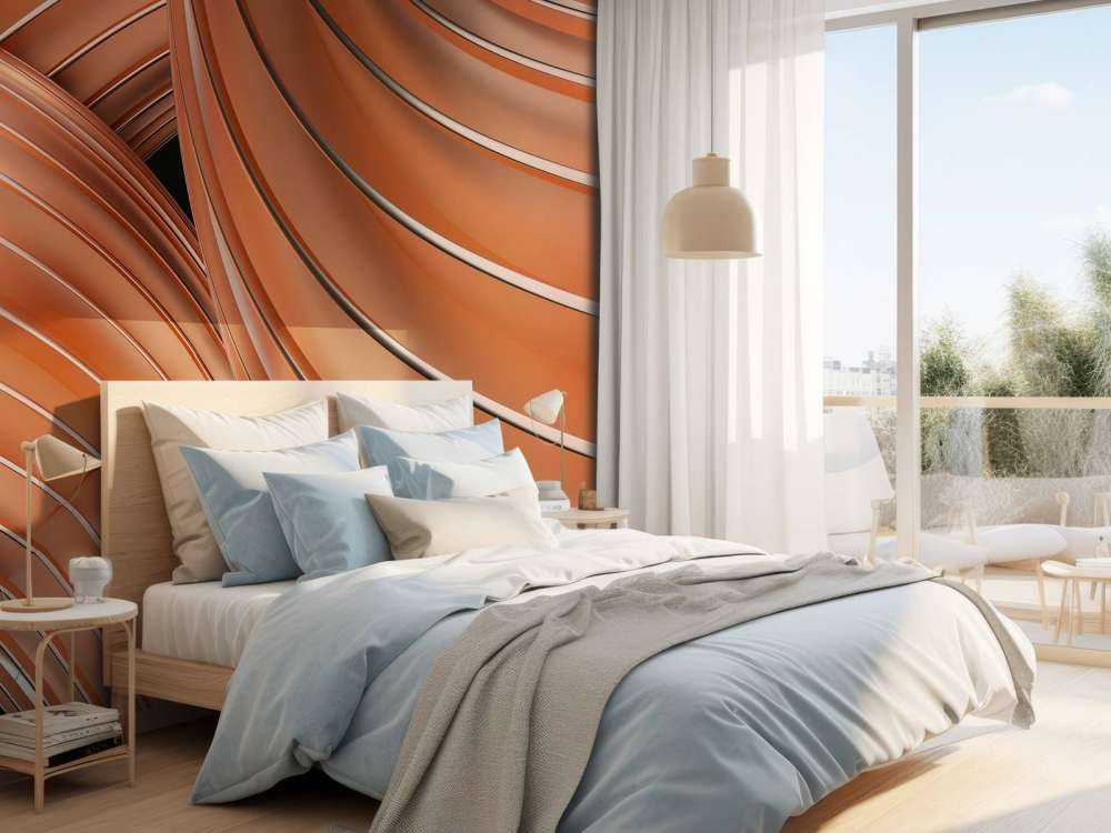 Golden 3d background