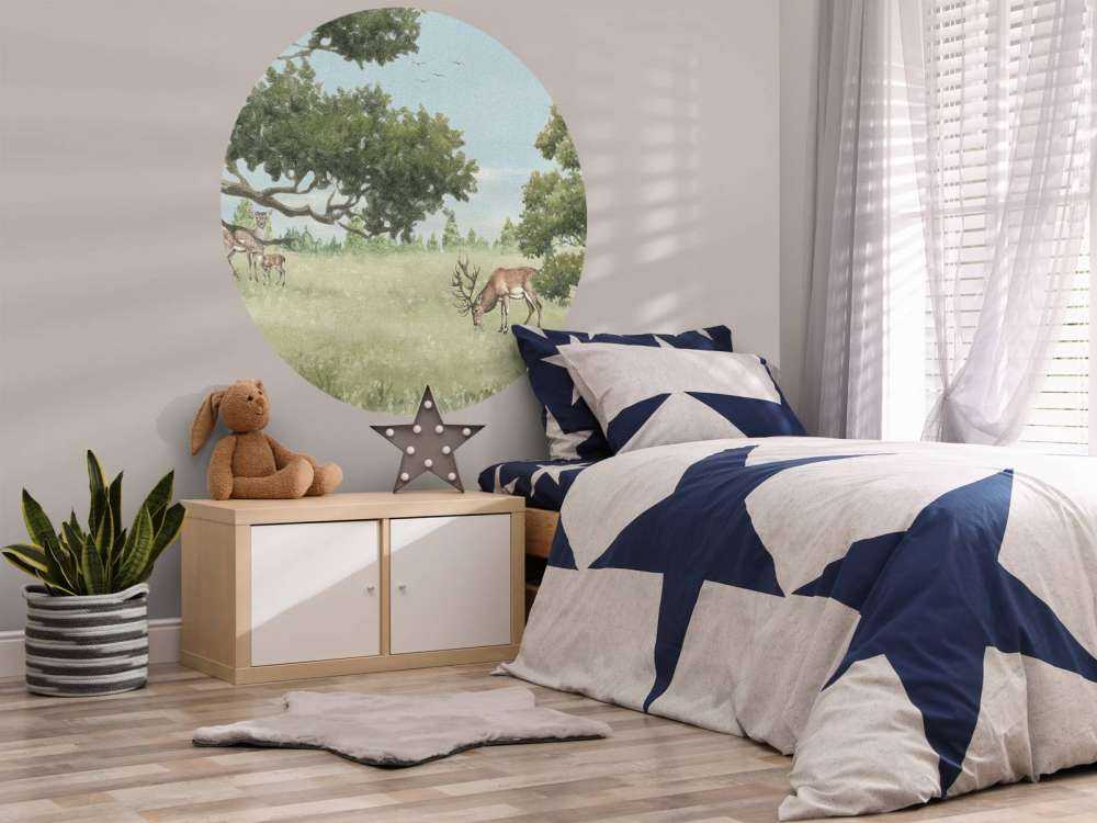 Landscape with animals