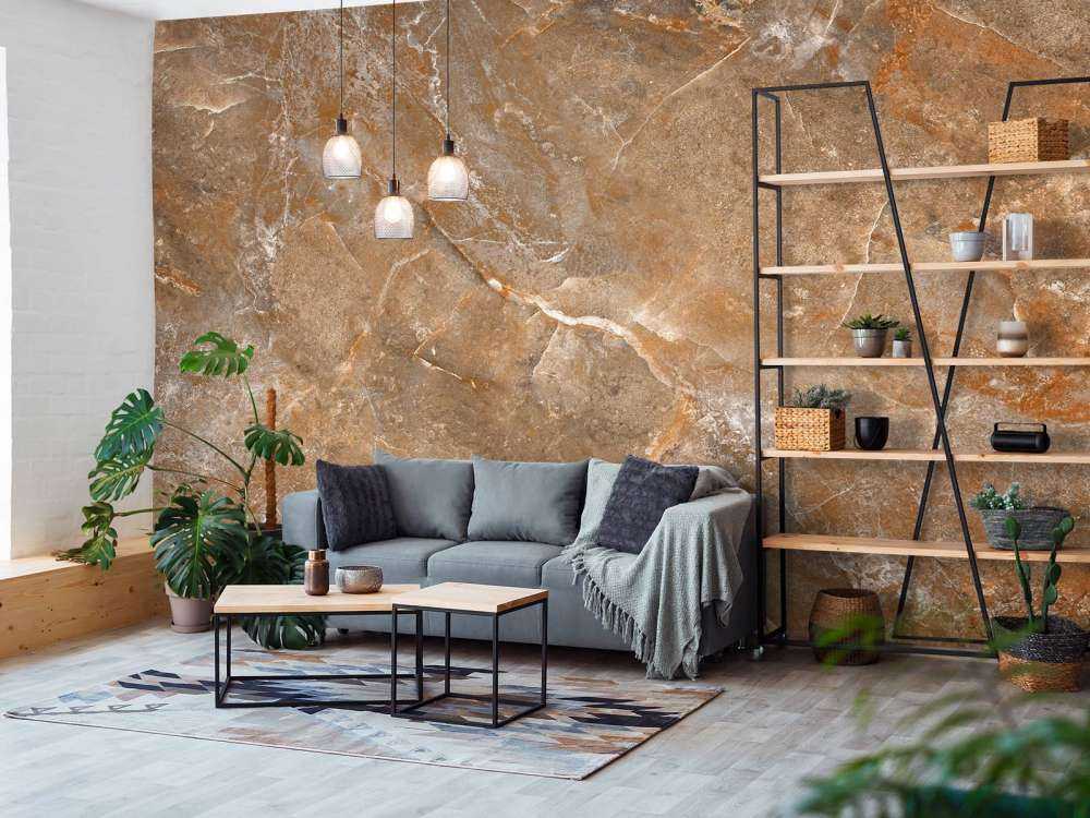 Brown marble background