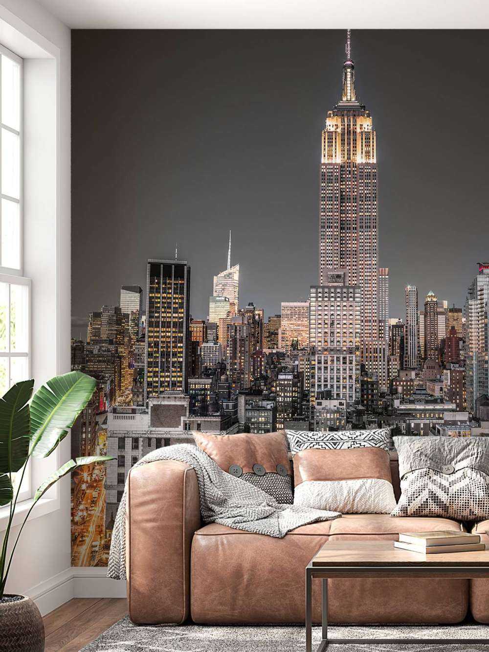 Empire State Building in the evening