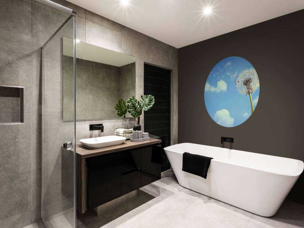 Flying dandelion seeds