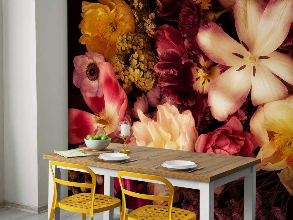 Beautiful and colourful flower bouquet