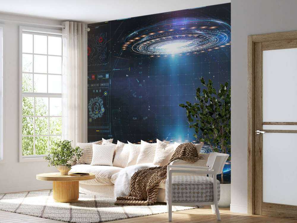 Futuristic dashboard