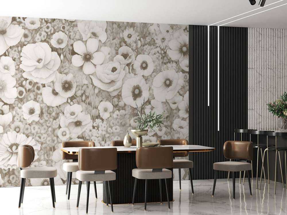 Poppy Tale Monochrome Yellow