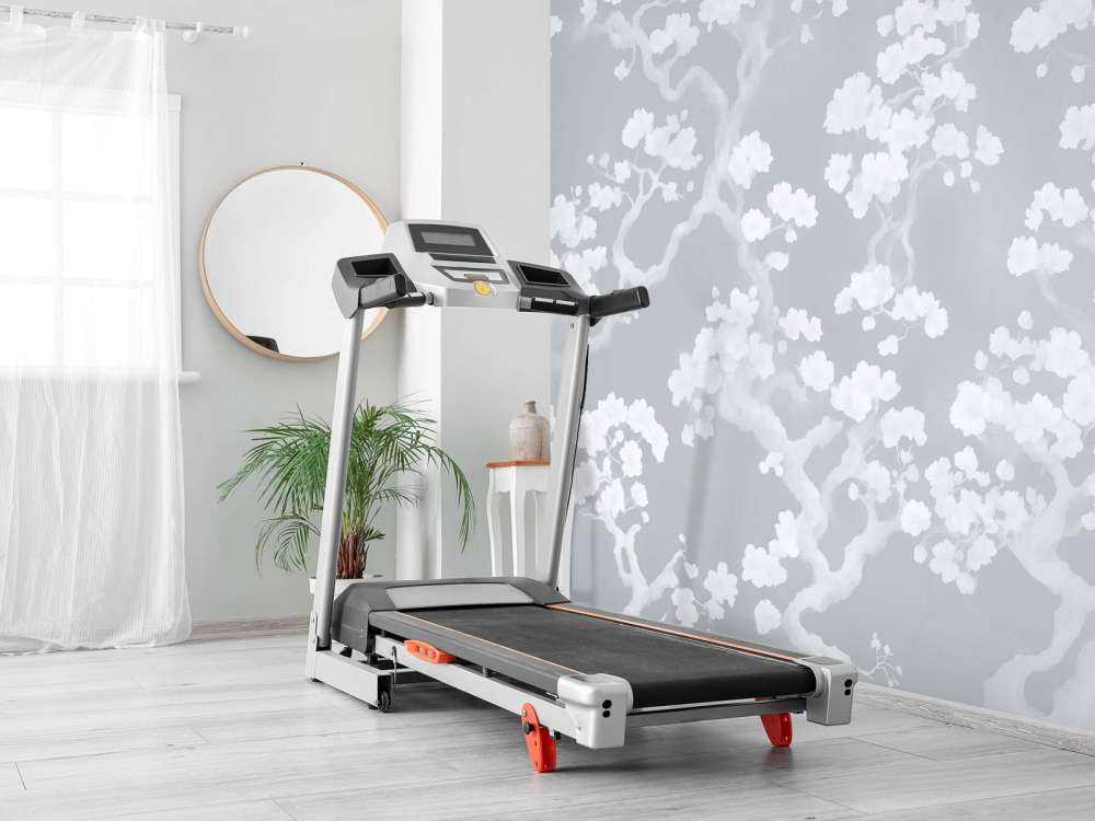 Wonderful blooming forest - blue