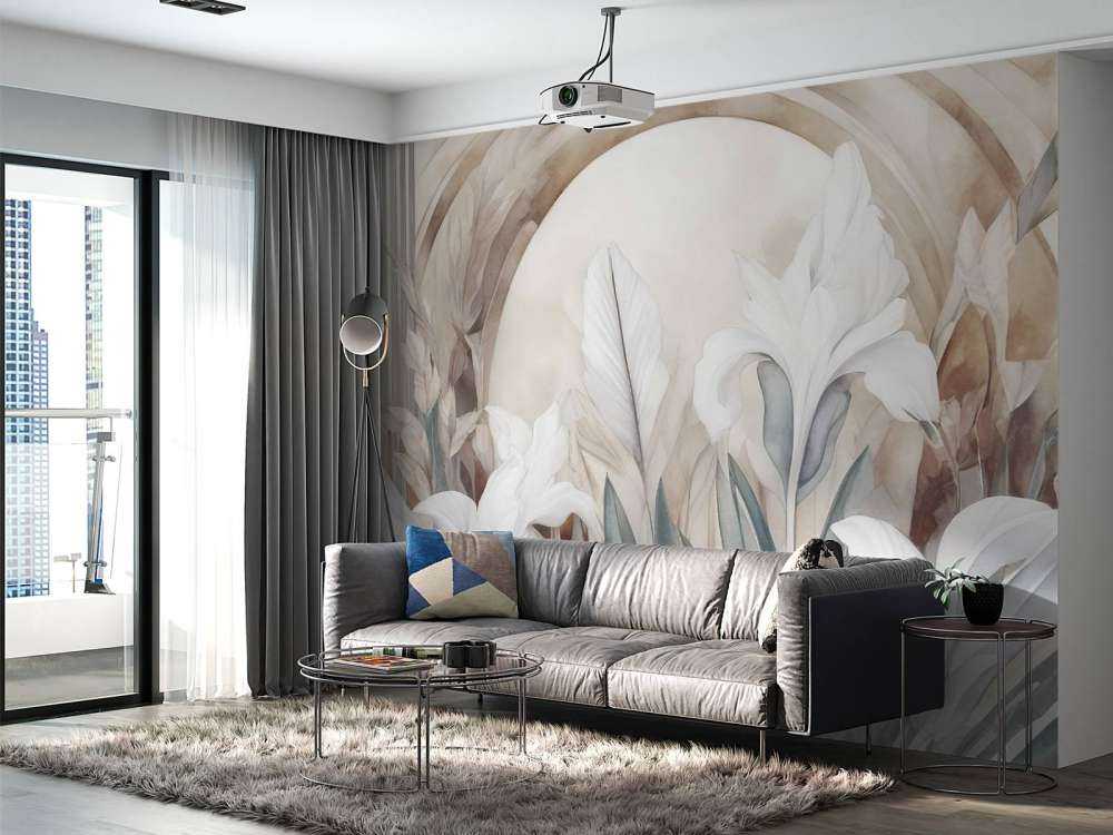 Irises at Sunrise Grey