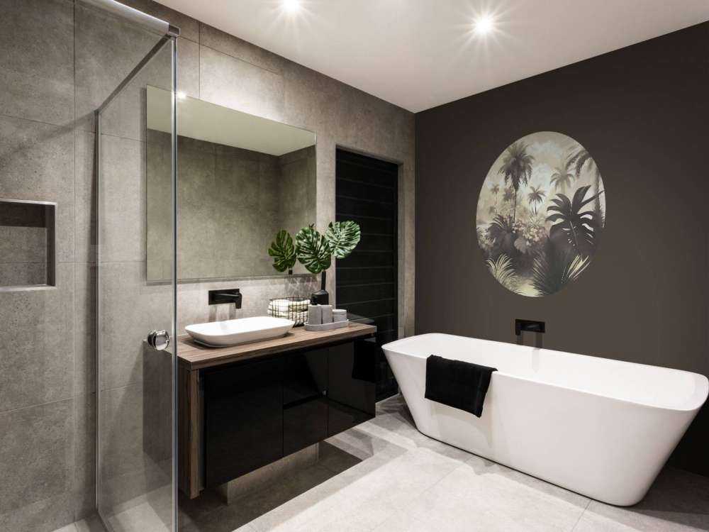 Breath of the tropics Dark Green