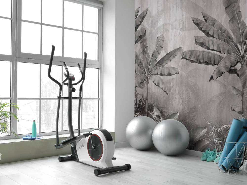 Tropical cloud palms