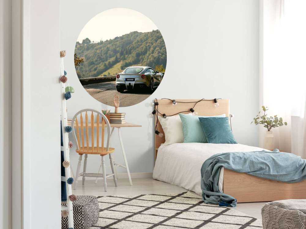 Ferrari F12 through the mountains