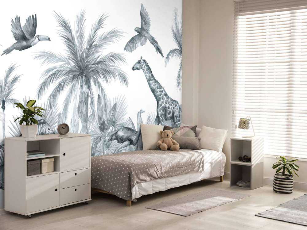 Vintage jungle animals