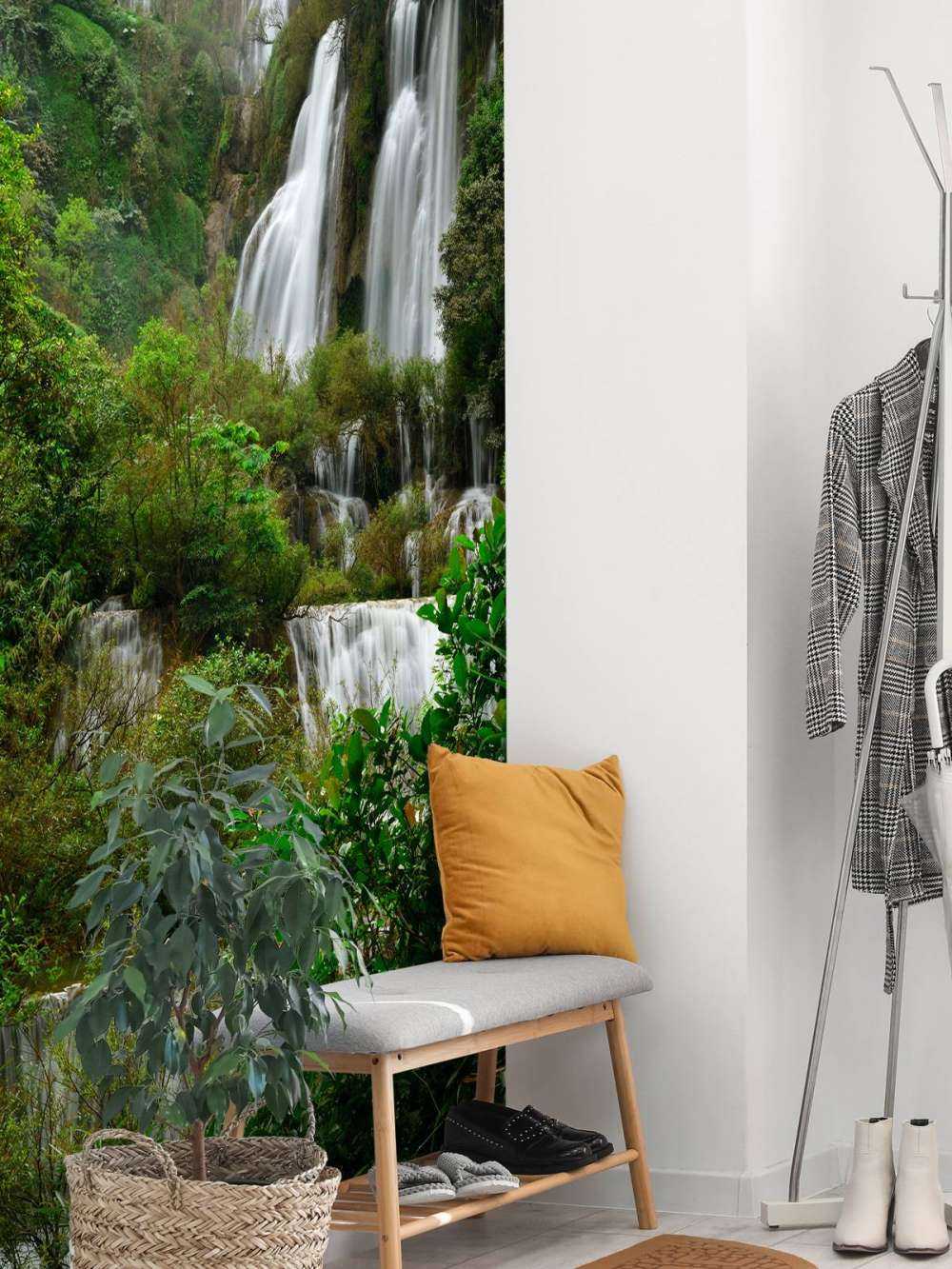 Large waterfall in Thailand