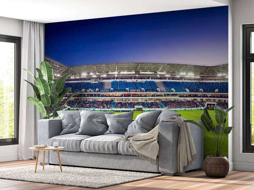 Football stadium panorama