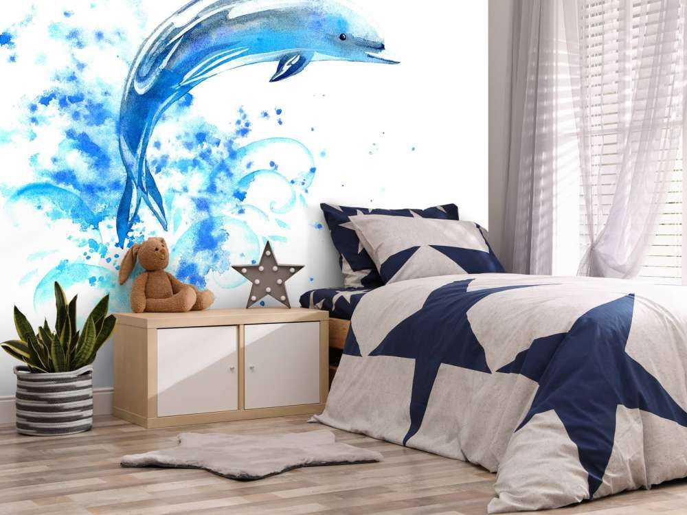 Jumping dolphin