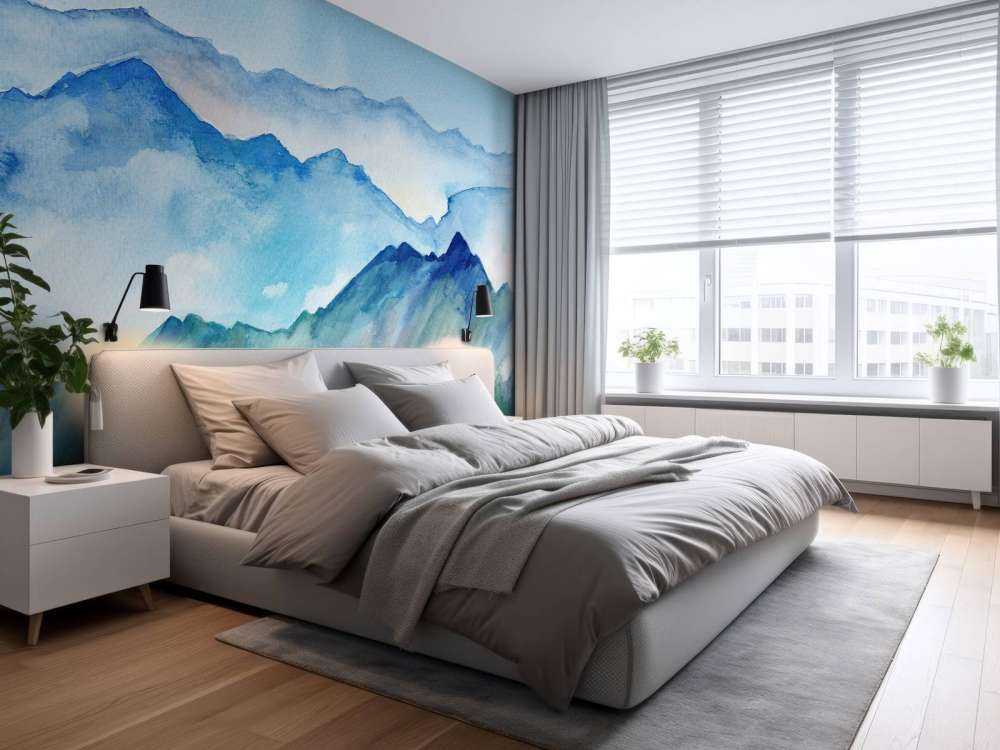 Abstract mountains