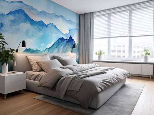Abstract mountains