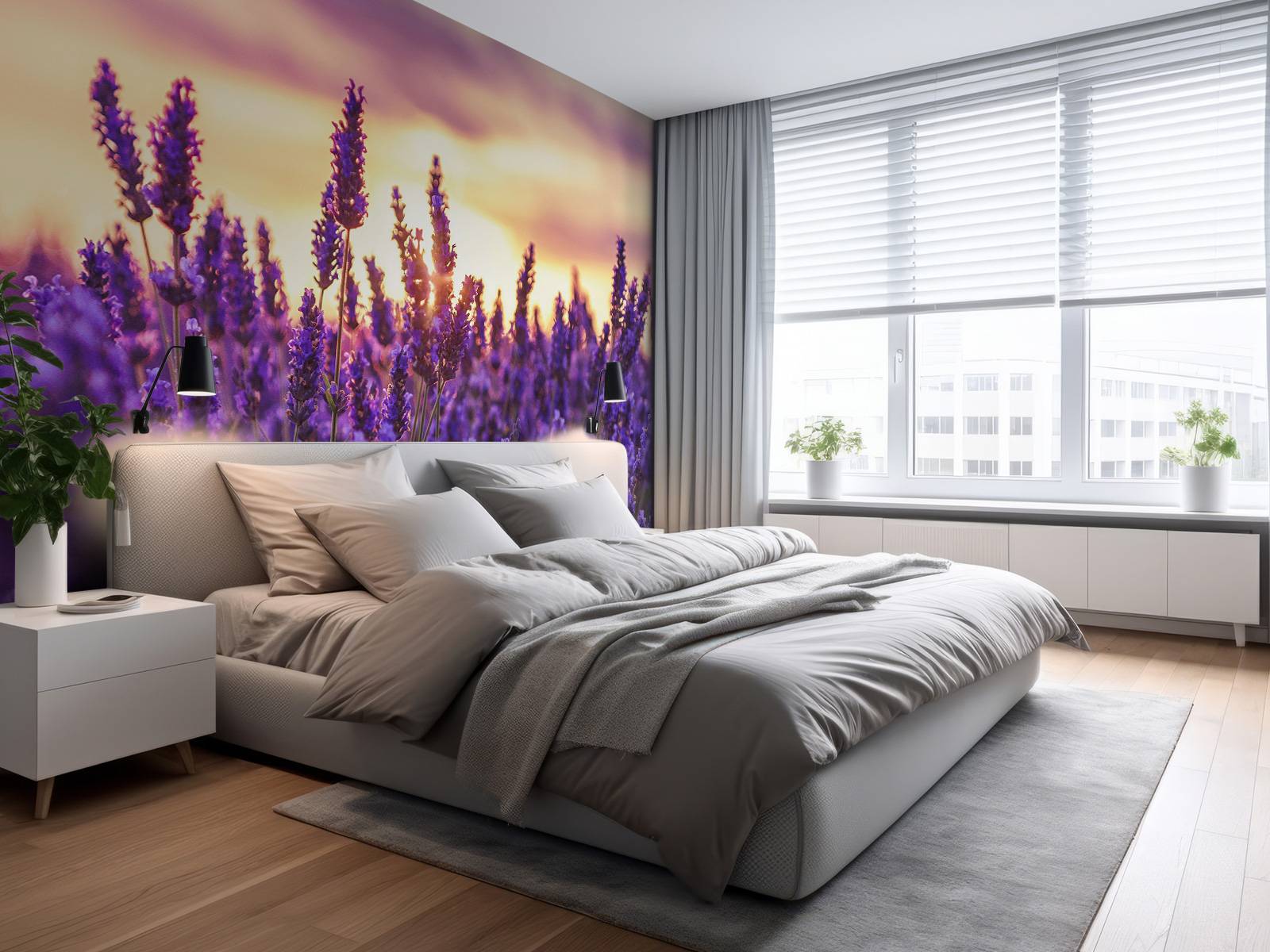 Lavender flowers