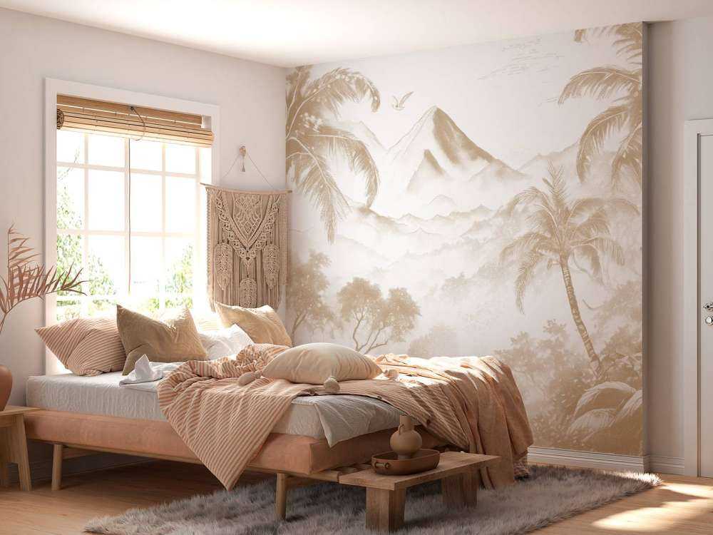 Dawn on Volcanic Island, taupe