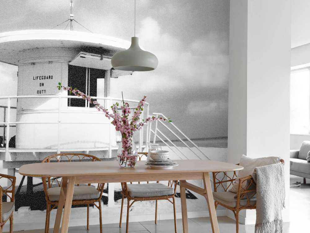 Life Guard Black & White