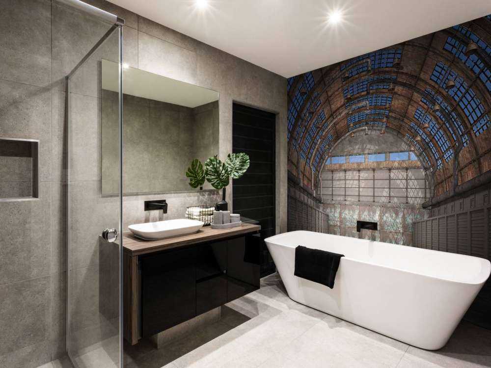 Vintage factory hall