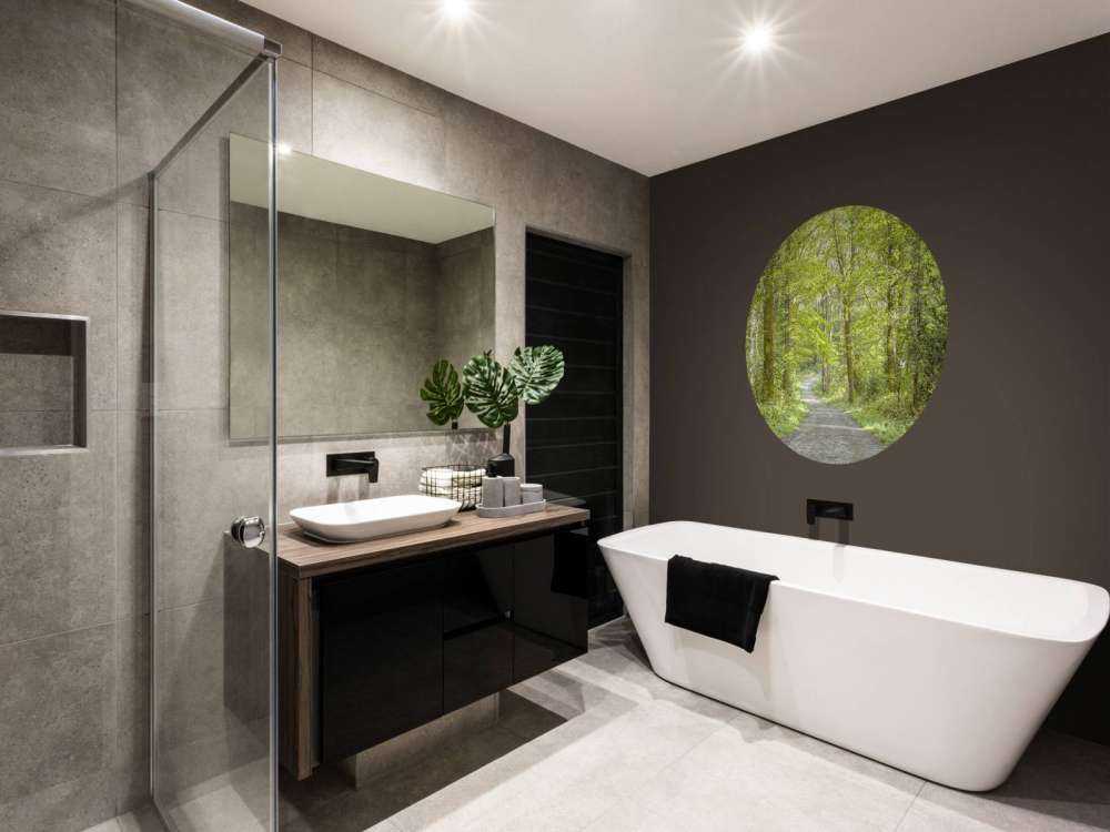 the green forest