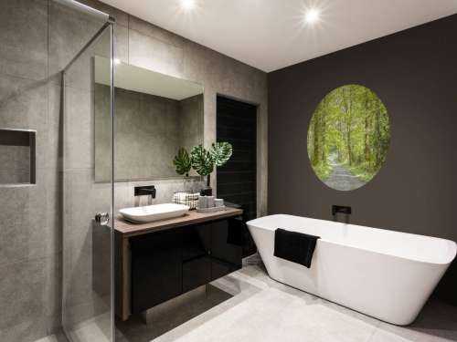 the green forest