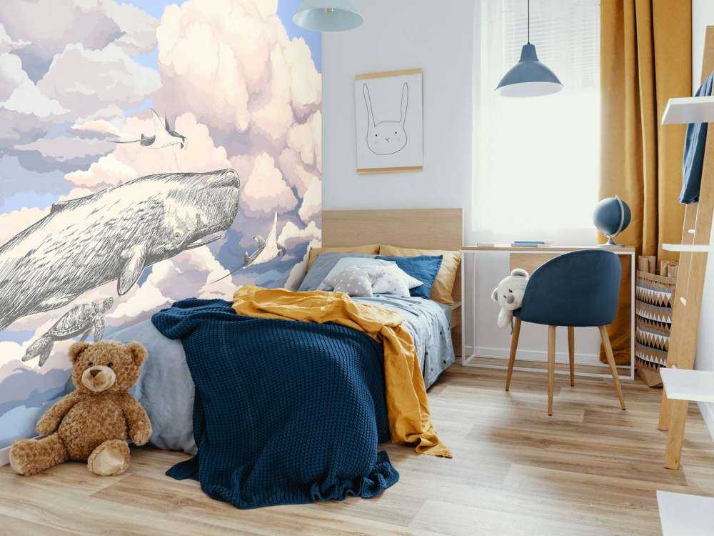 Whale with his friends