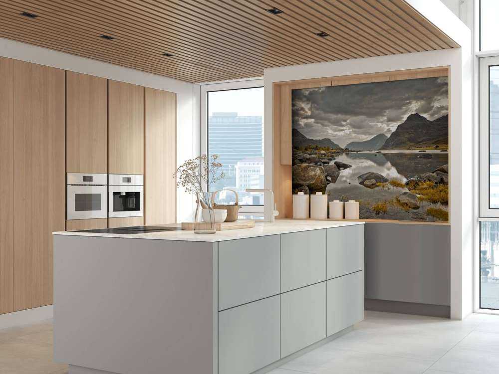 Lofoten during cloudy weather