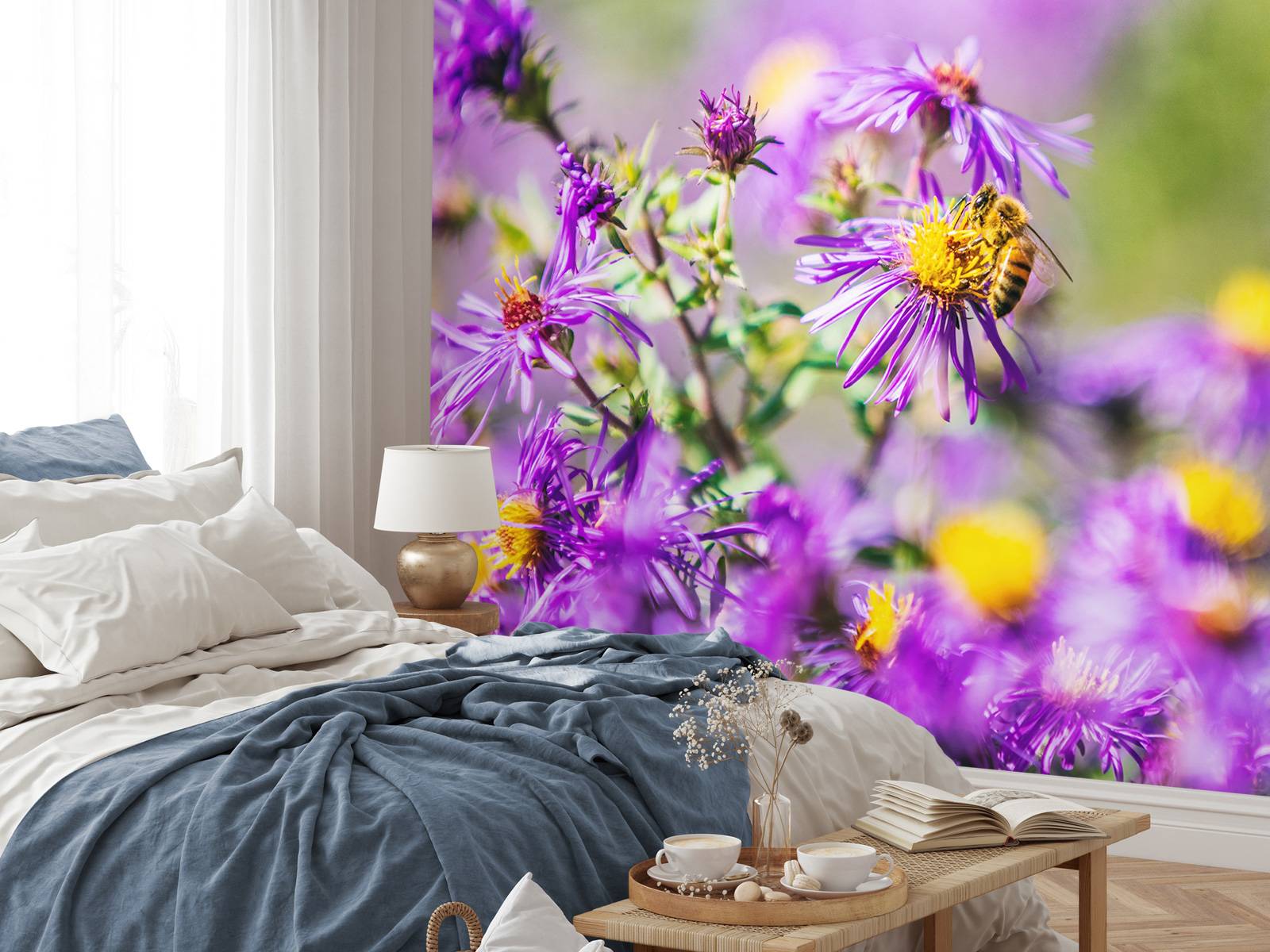 Purple flowers