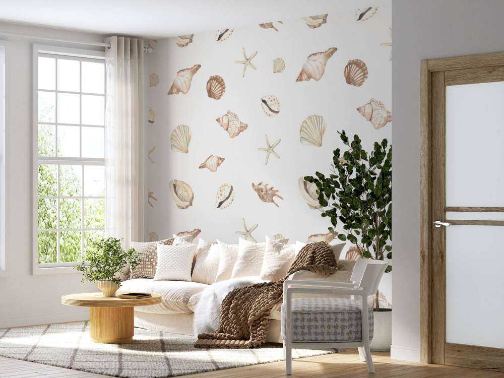 Watercolour shells