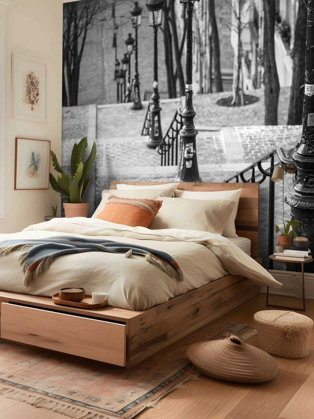 The famous stairs in Montmartre