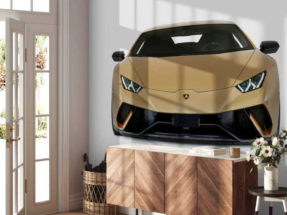 Lamborghini Huracán - Front, white