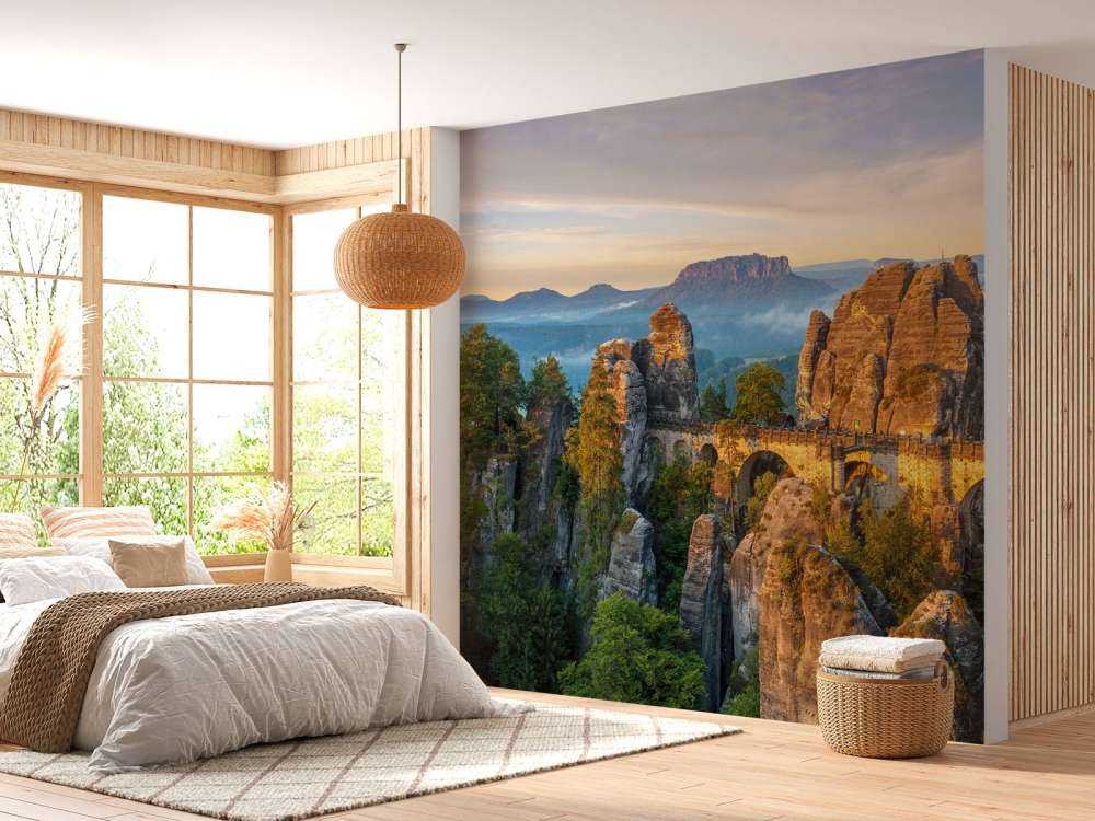 Bridge in the mountains