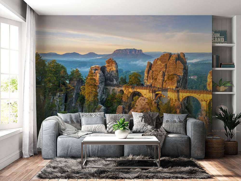 Bridge in the mountains