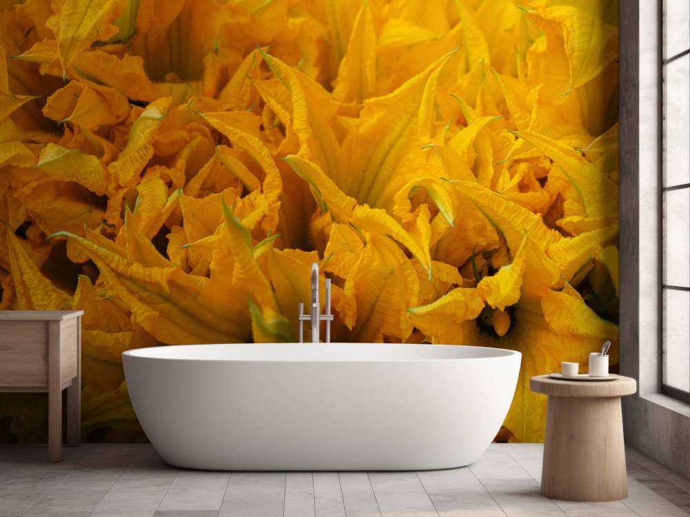 Close-up gele bloemen