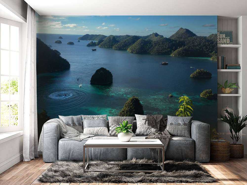 Mooi uitzicht op de zee