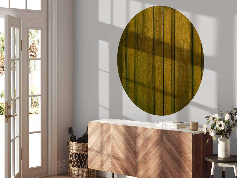 Ochre yellow wood
