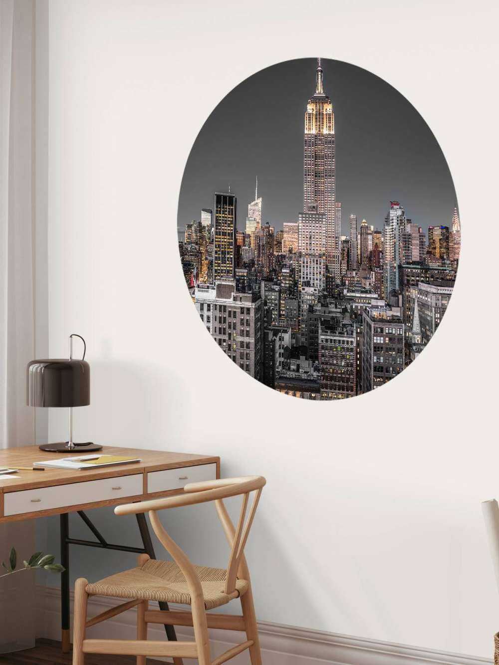 Empire State Building in the evening