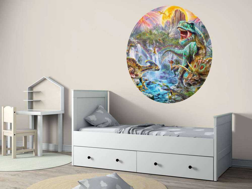 Dinosaurs at the Waterfalls