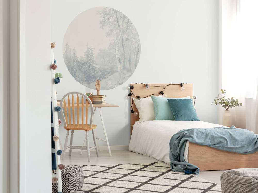 Forest Landscape Blue #1